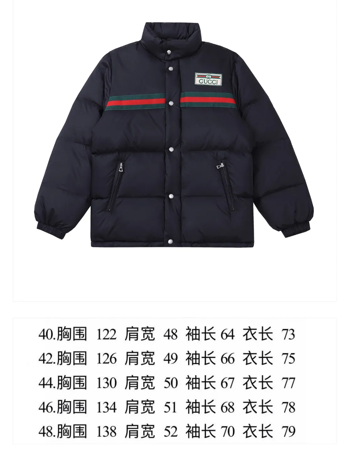 F （Black ，White ， ） GUCCI SS 2024 ： Authentic ： 90 g ： ykk Silver ： ： ：